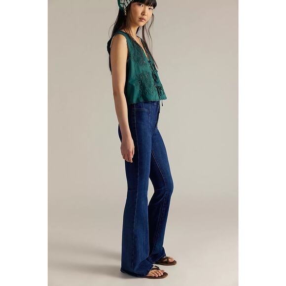 We The Free Jayde Flare Jeans in Night Sky Size 28 - Picture 7 of 8